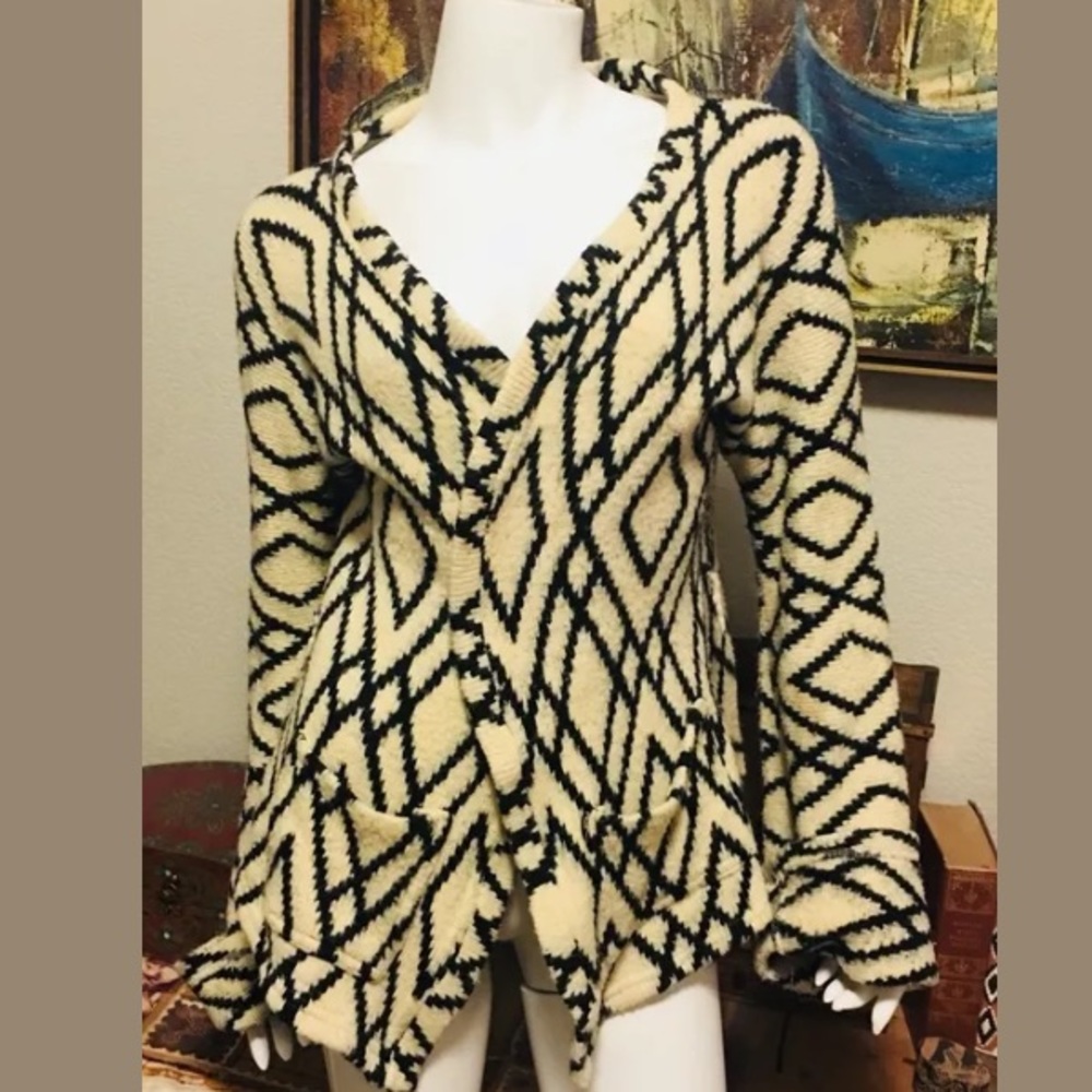 Designer Open Sweater